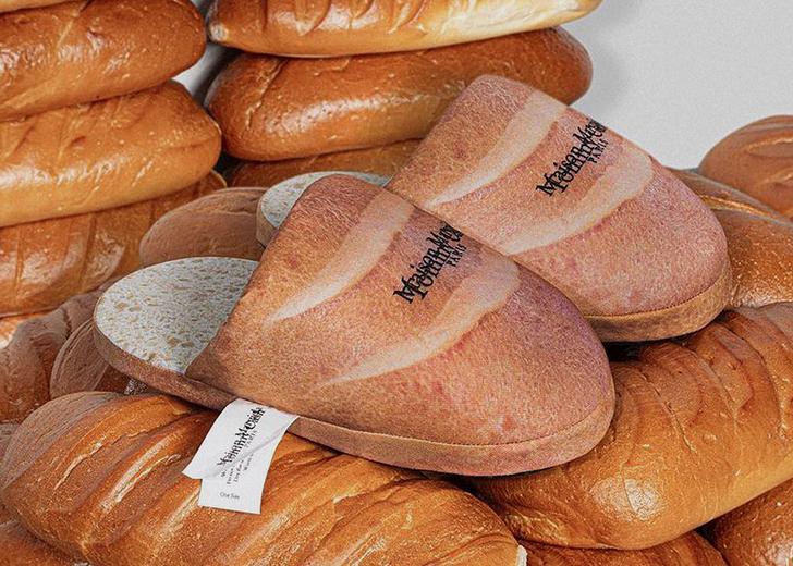 Томми Кэш и Maison Margiela выпустили совместную капсулу. В ней есть тапки-батоны и лапша