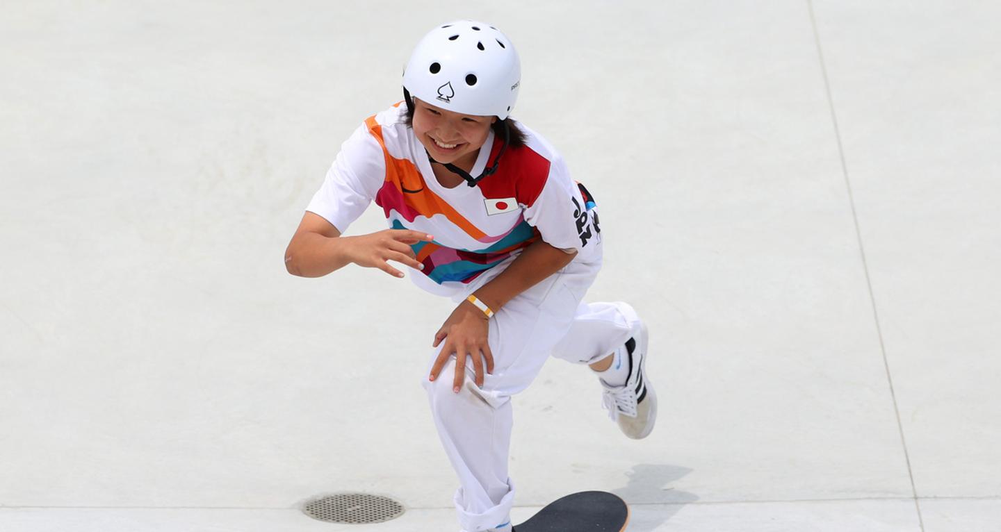 skateboarding olympics dtf magazine 13-летняя японка стала первой олимпийской чемпионкой в скейтбординге