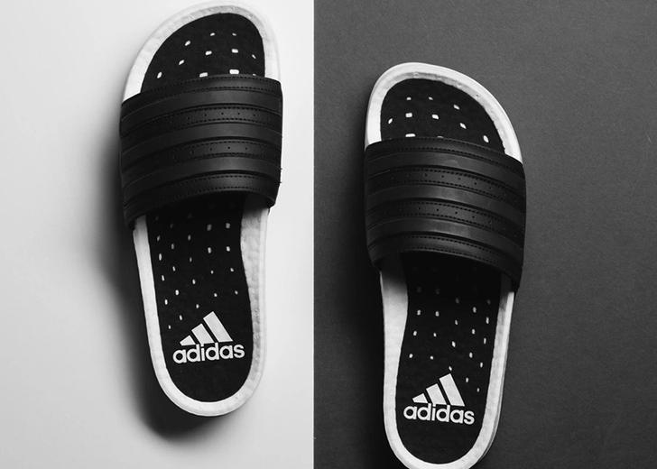 adilette-boost-dtf-magazine adidas выпустил пляжные тапки с подошвой BOOST