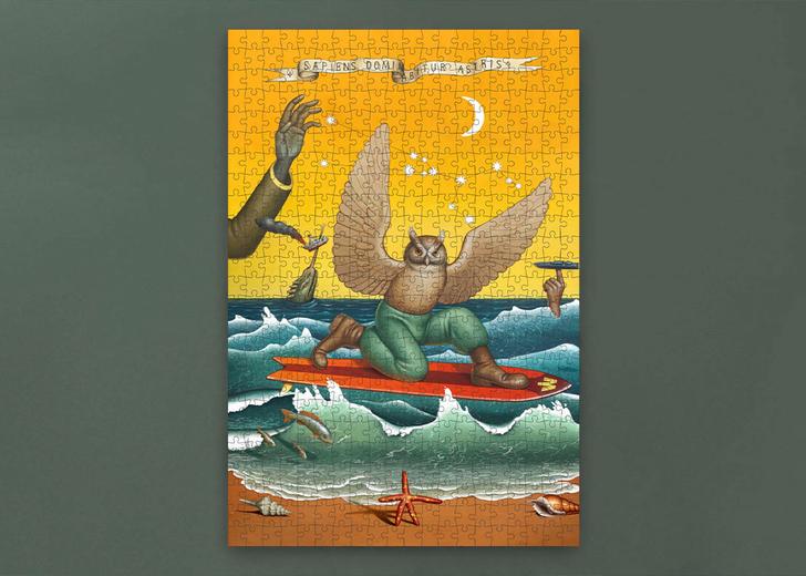 Пазл Frisson із зображенням муралу Waone