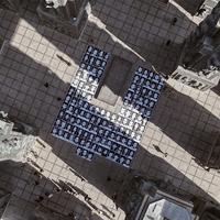 Take a look at the new project of JR and Ukrainian Maryna Karpiy. It is dedicated to child victims of war