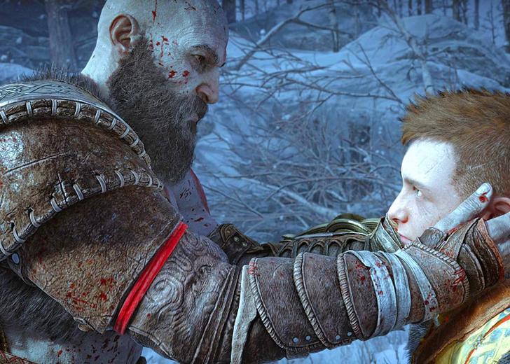Кадр з гри God of War