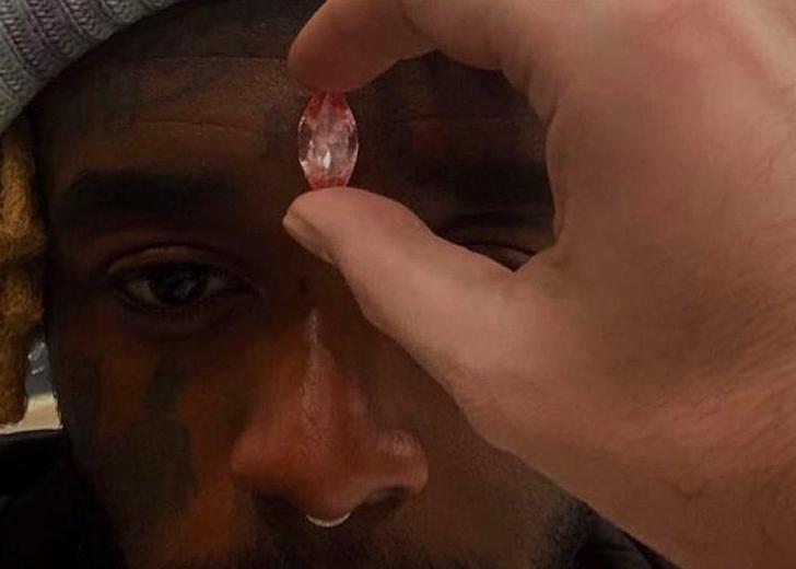Lil Uzi Vert вставил себе в лоб бриллиант за 24 миллиона долларов