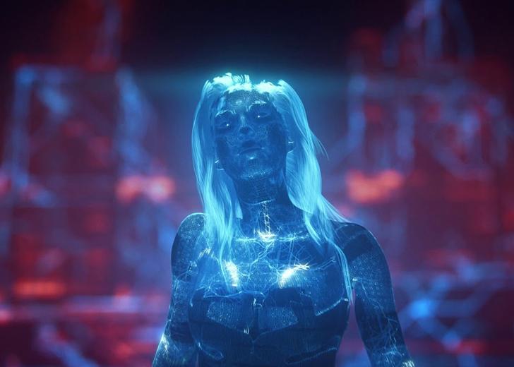 grimes-dtf-magazine Героиня Grimes из игры Cyberpunk 2077 снялась для обложки журнала