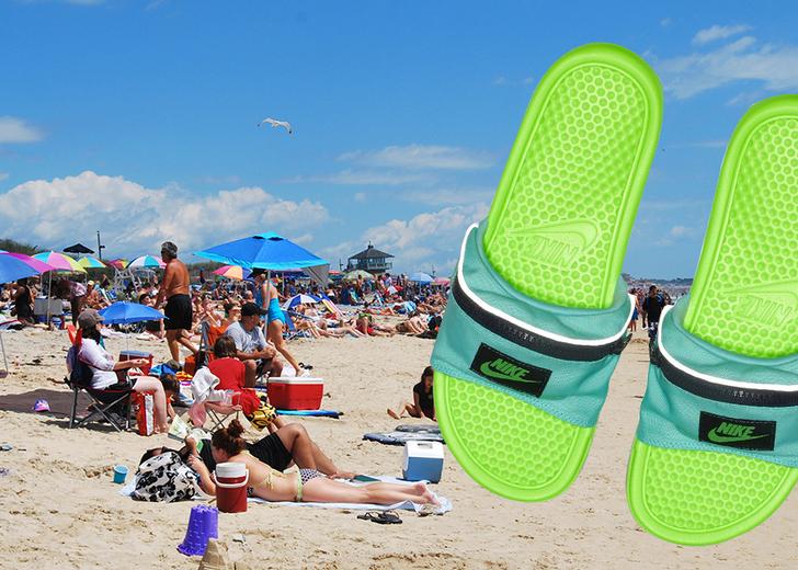 Первый взгляд: шлепанцы Nike Benassi JDI Slide Gear