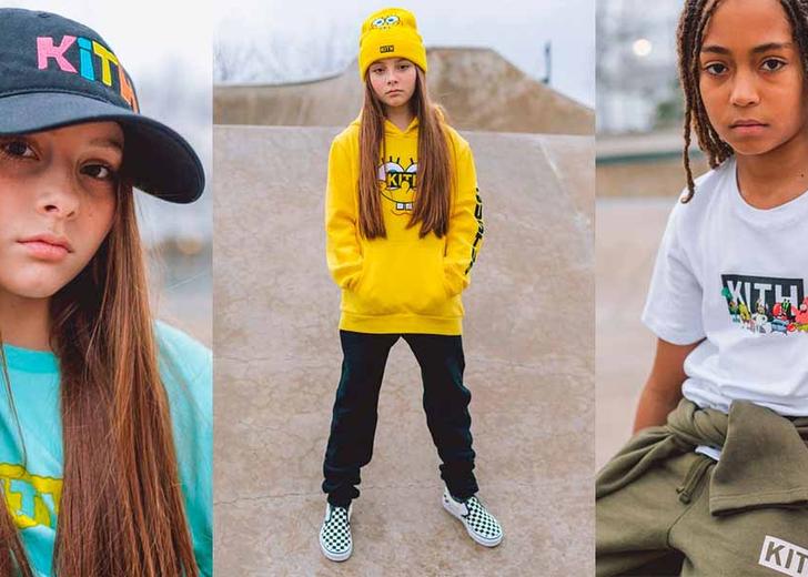 kith_spongebob_collab_header Первый взгляд: Детская коллекция KITH x Губка Боб Квадратные Штаны