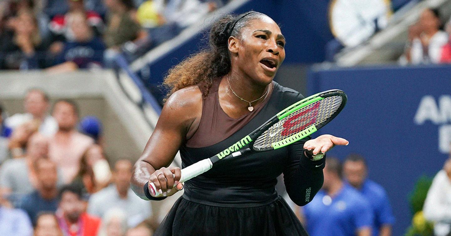 Серену Уильямс оштрафовали за «истерику на корте» в финале US Open