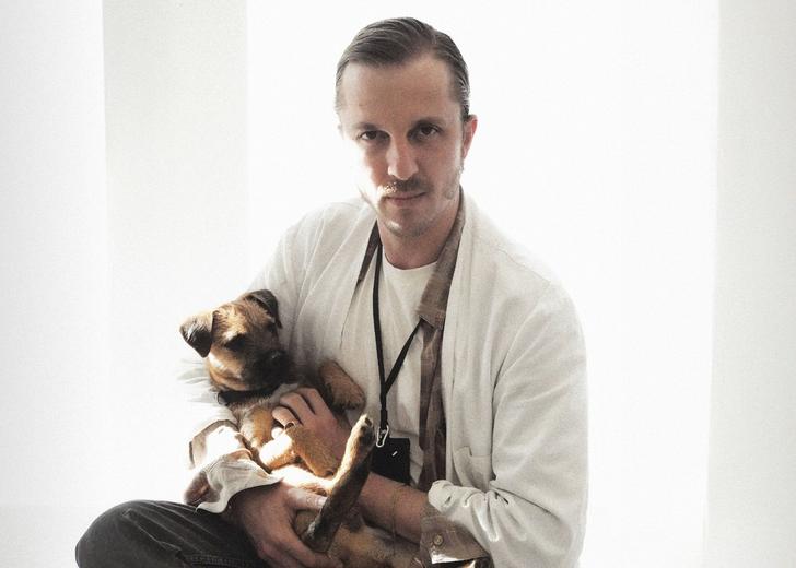 Дизайнер Гленн Мартенс в Maison Margiela