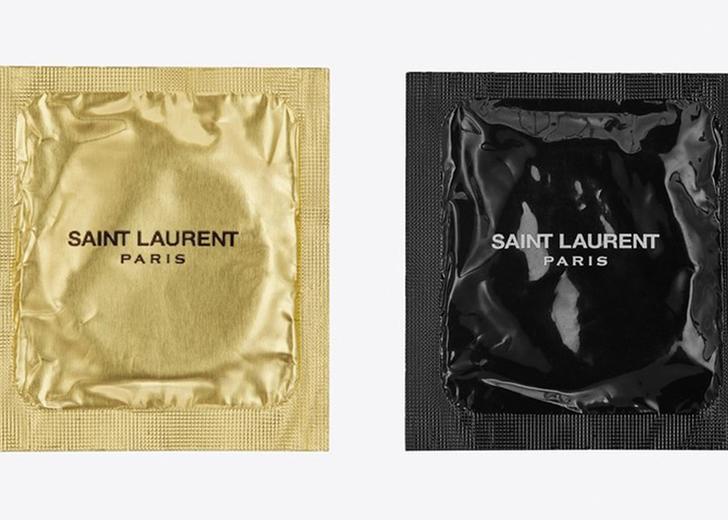 Saint Laurent выпустил линию презервативов. Посмотрите ее кампейн