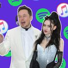 Прослушивания Grimes выросли в 24 раза после появления с Илоном Маском