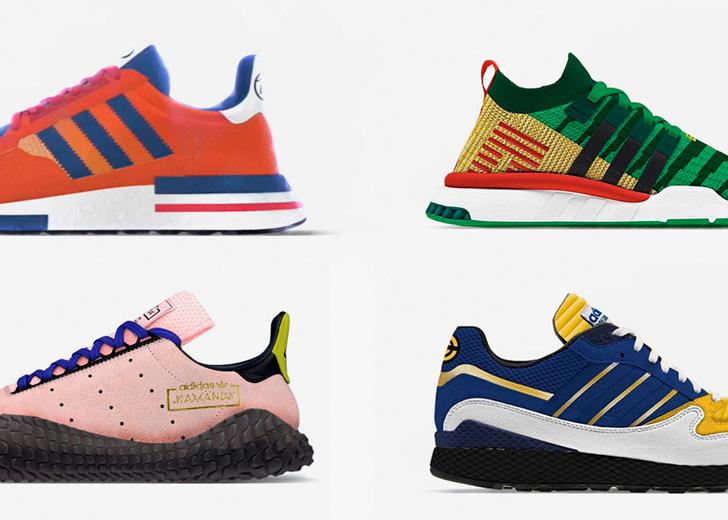 Первый взгляд: Силуэты adidas x «Dragon Ball Z»