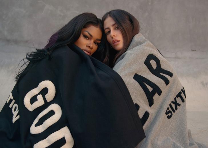 Украинка Саша Самсонова сняла Тейану Тейлор в лукбуке Fear of God и Nike