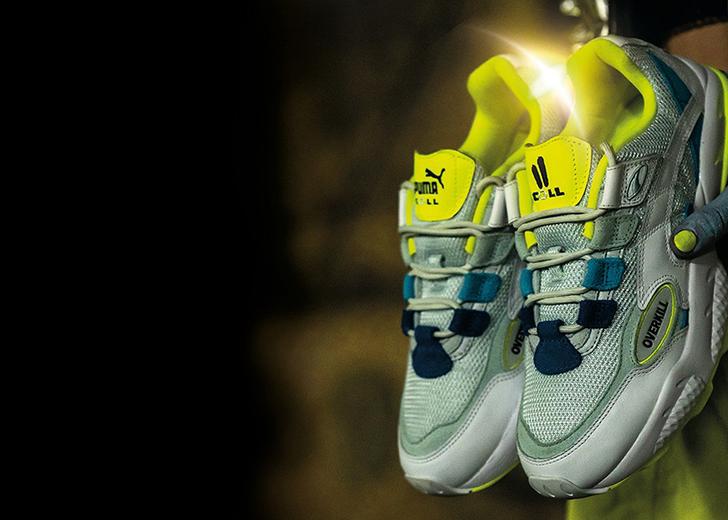 PUMA и Overkill создали кроссовки, вдохновившись компьютерной ошибкой