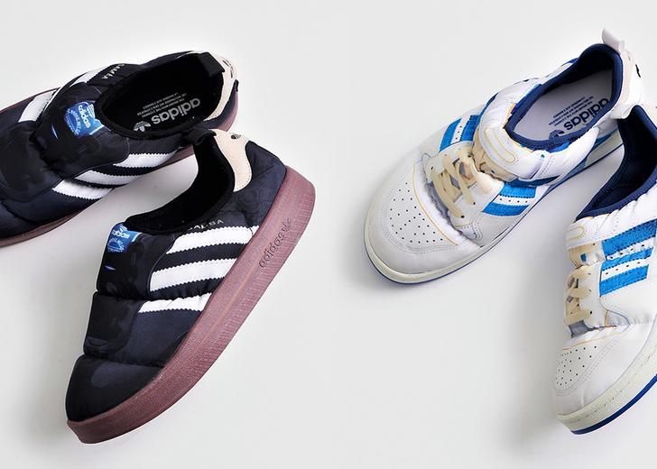 adidas випустив капці з принтами класичних моделей кросівок